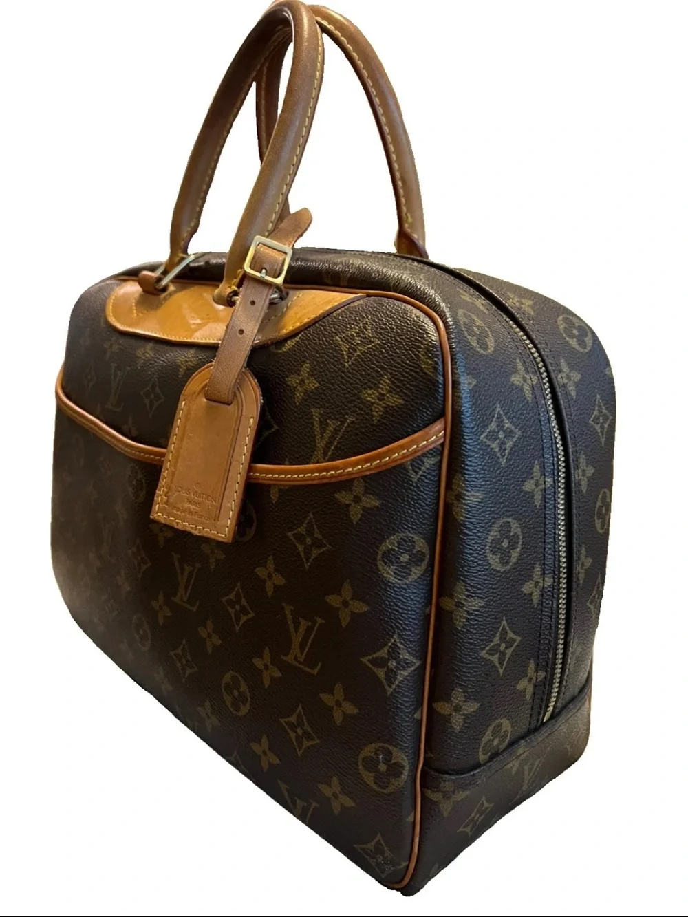 Authentic Louis Vuitton Monogram Deauville Bag Purse
